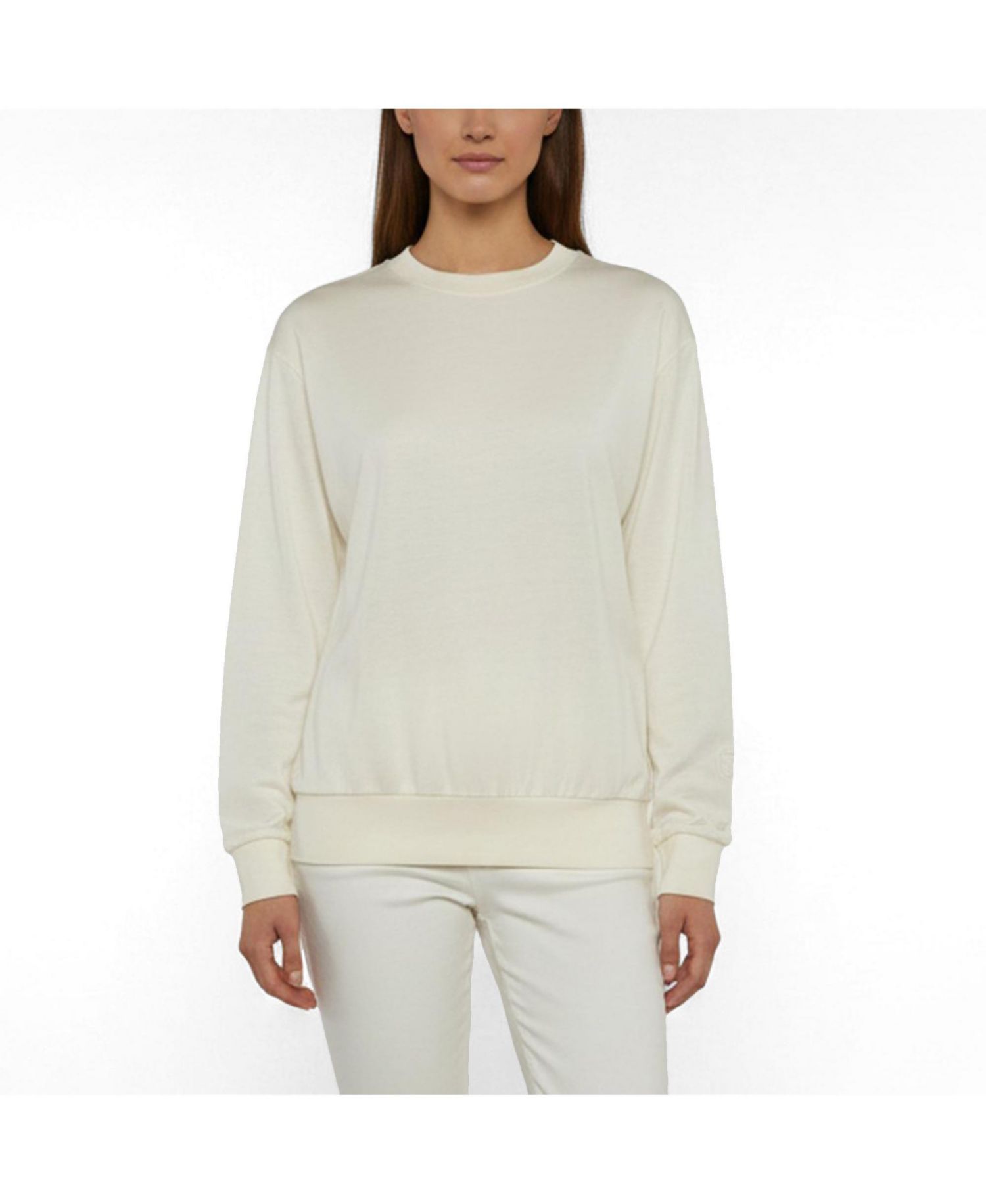 Women's Cream Jersey Top