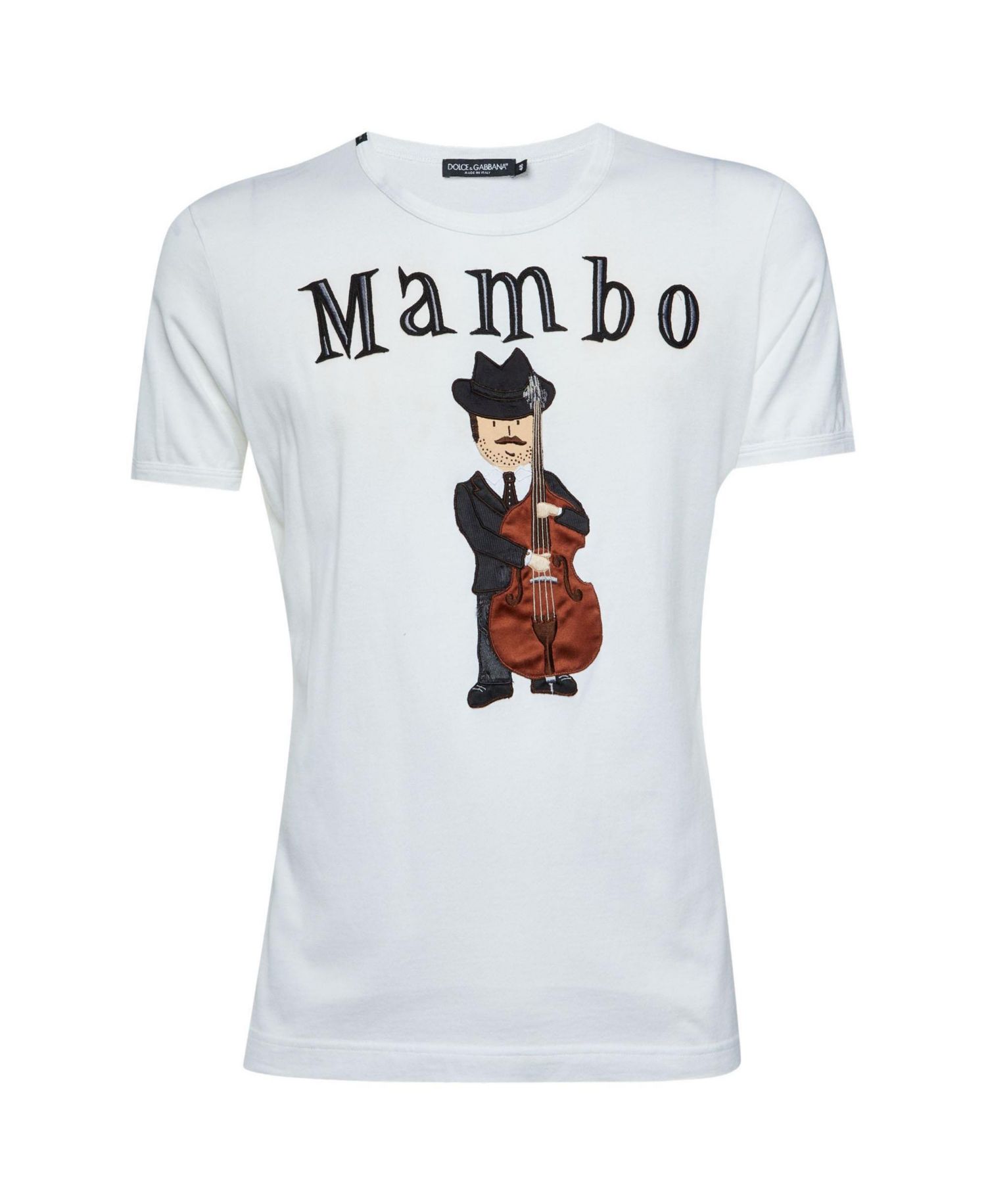 Women's Mambo Applique Cotton T-Shirt