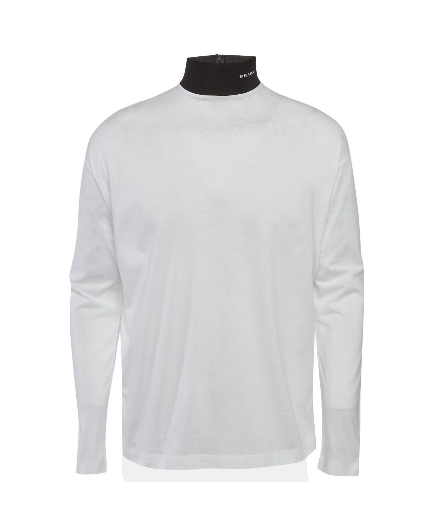 Women's Jersey Logo Mock Neck Long-Sleeve T-Shirt