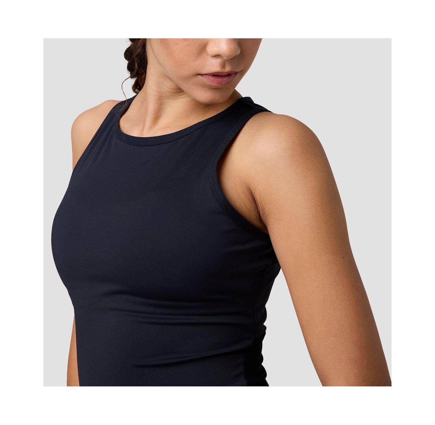 Women's Destination Mesh-Back Cropped Tank Top