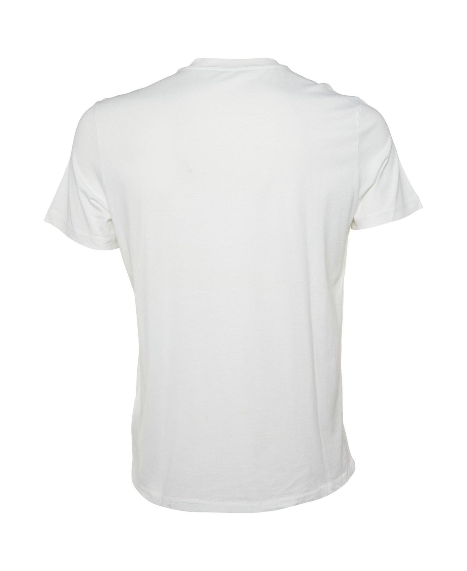Women's Vertical Logo Embroidered Cotton T-Shirt