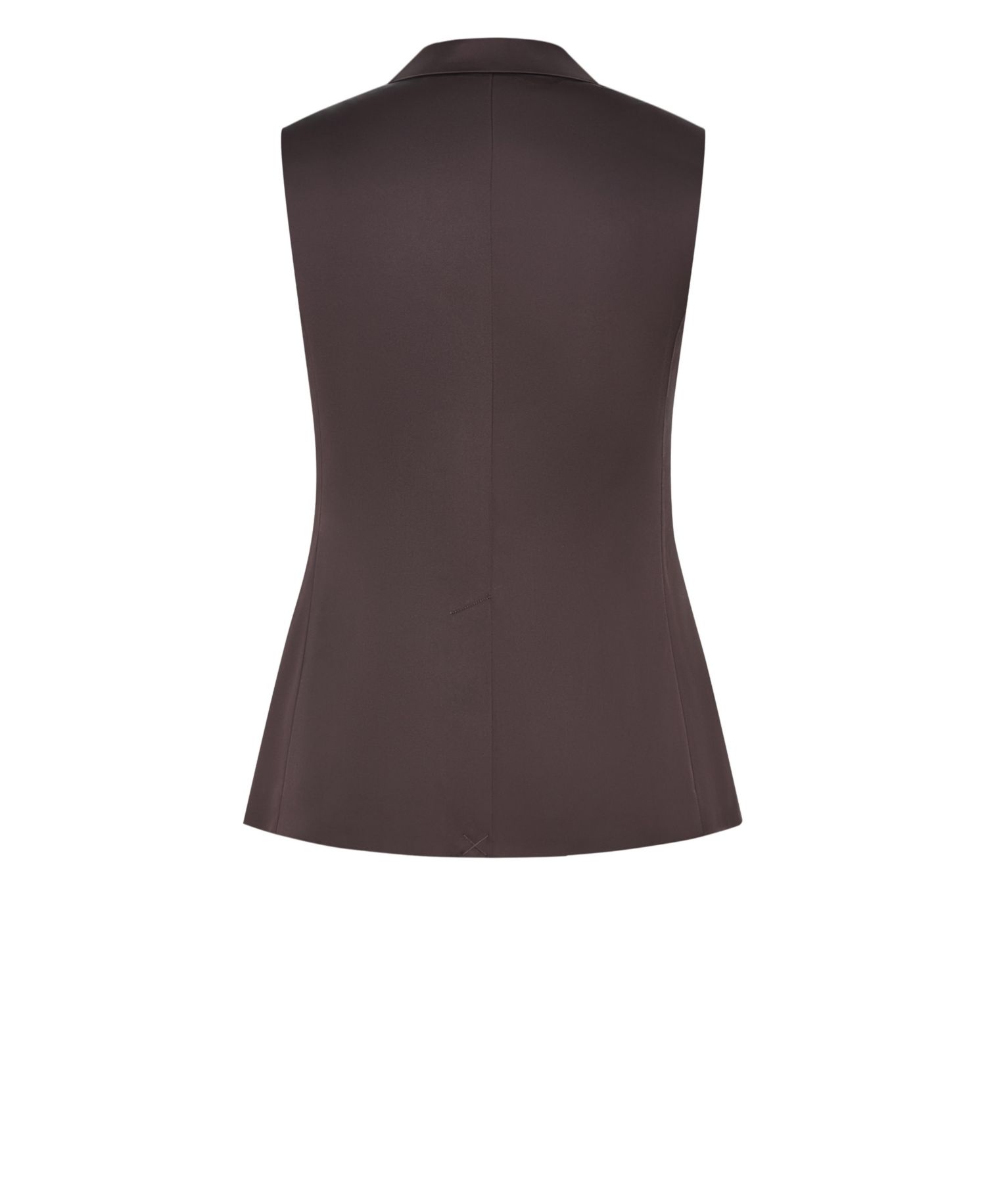 Plus Size Rylie Satin Double-Breasted Tailored-Fit Vest