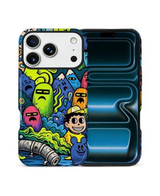Phone Case Compatible with Apple iPhone 16 Plus, 2-Layer Durable, Ghost City