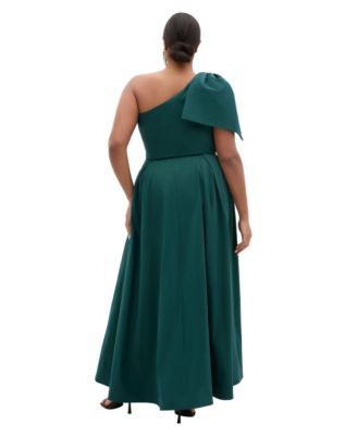 city chic plus size formal dresses Captivate One Shoulder Maxi Dress plus size formal dresses