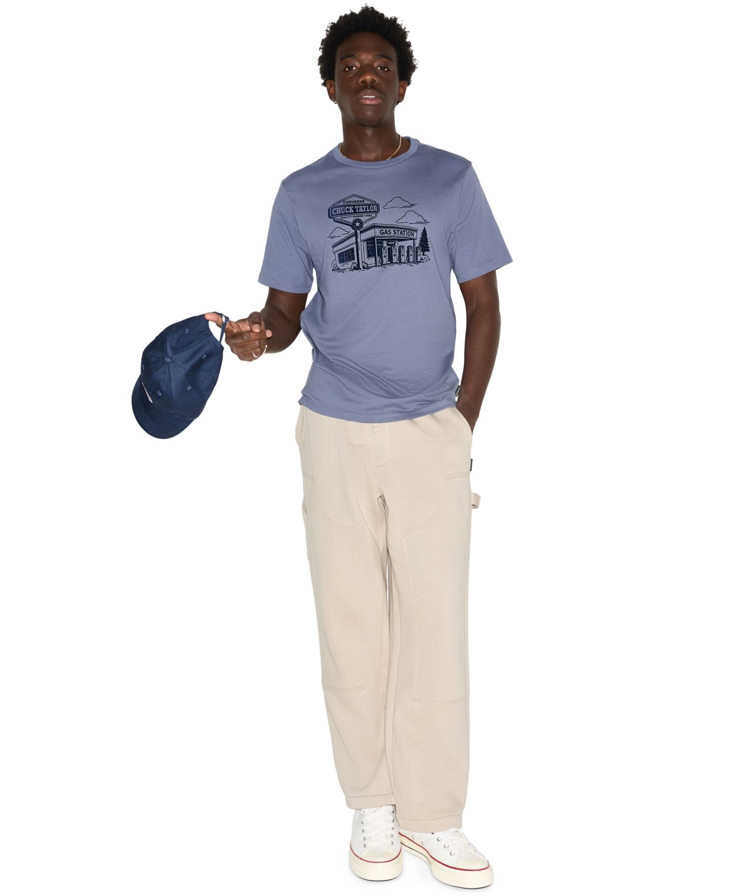 Men's Chuck Taylor Gas Station Graphic T-Shirt
