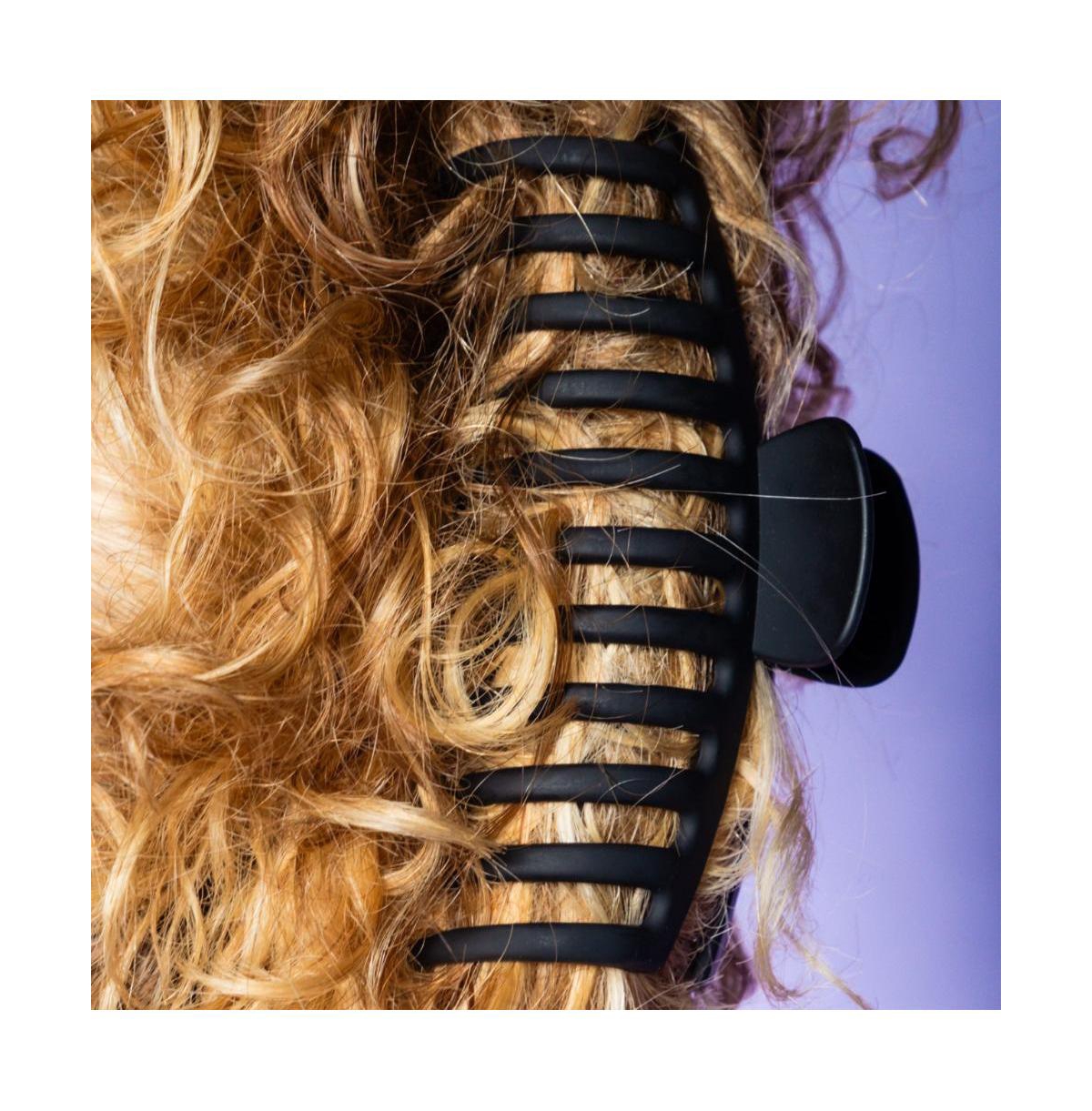 Gimme Beauty Xl Barrel Claw Clip for Thick Hair Double Row Holder for Maximum Volume Large Non-Slip Accessory Trendy Hair Care Essential