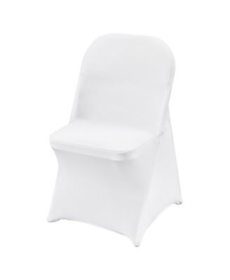 50 Pack  Spandex Folding Chair Covers for Wedding and Events