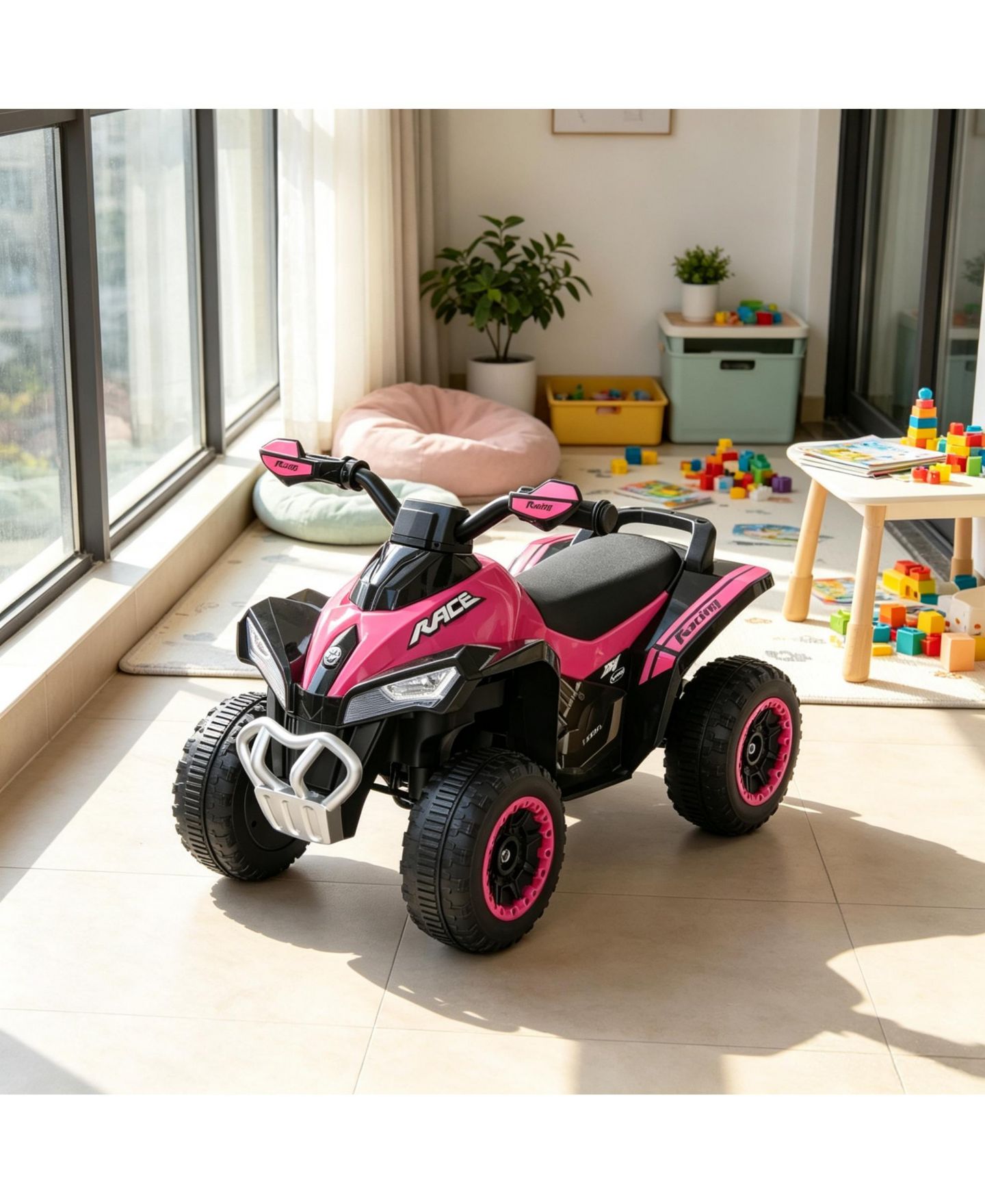 Детская игрушка SEVORLEY Foot-to-Floor Ride-On Push Car with Music and Lights, Ages 18-36 Months — фото 5