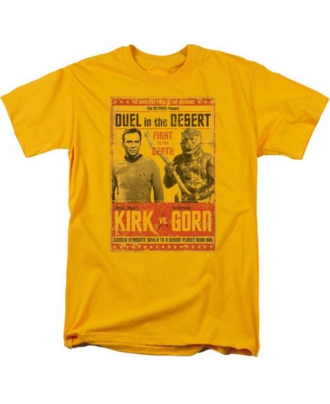 Мужская футболка Star Trek Duel In The Desert, цвет: Золотой