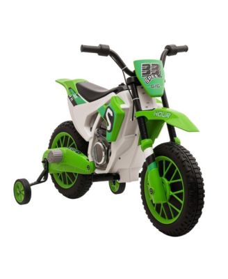 12V Kids Electric Ride-On Motorcycle with Rechargeable Drive and Training Wheels, Ages 3-5