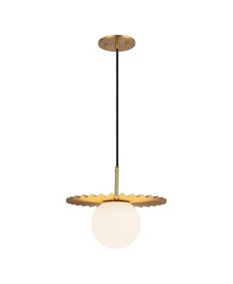 Plume 12-in  1 Light Socket Pendant
