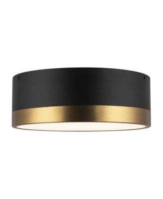 Brisbane 12-in 2 Lights Flush Mount