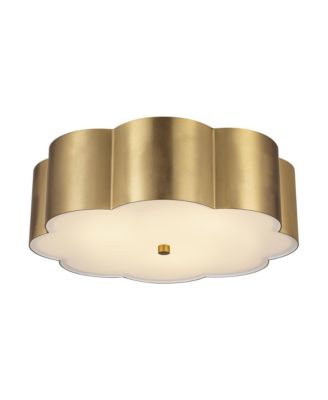 Blossom 14-in Socket Flush Mount