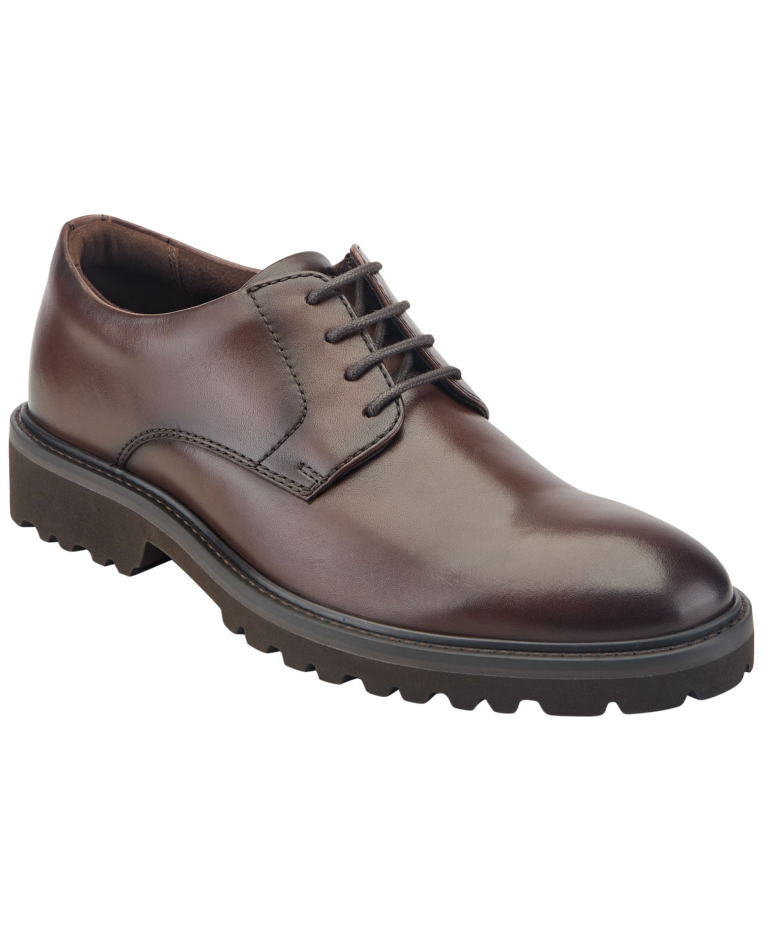 Men's Max Lace-Up Plain Toe Cushioned Insole Oxfords