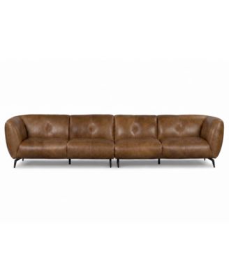 Avori Leather 2-Piece Sofa