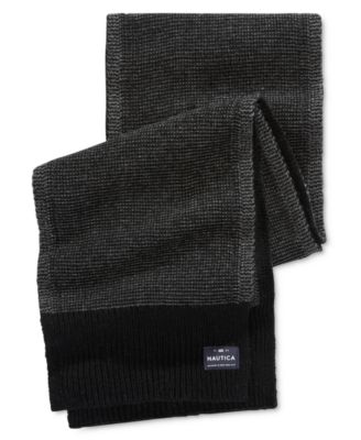 Nautica - Men's Two-Tone Stitched Scarf