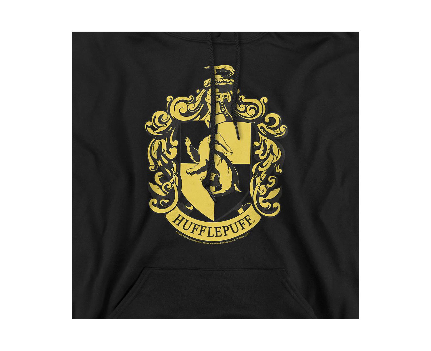 Men's Hufflepuff Crest Graphic Pull-Over Hoodie