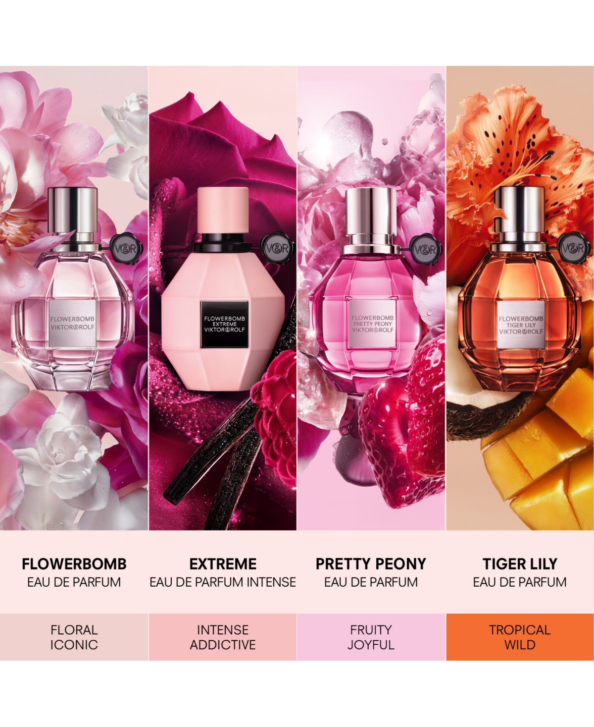 Viktor & Rolf 3-Piece Flowerbomb Eau de Parfum Holiday Gift Set