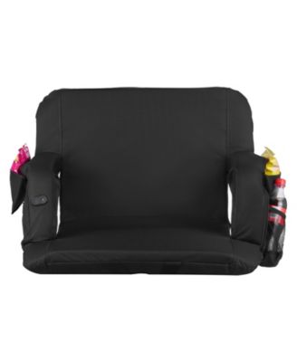 25 Inch Heated Stadium Seat with Three Heat Levels and Six Vibration Modes