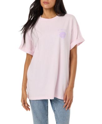 Women's Heritage Daisy Oversized Graphic Cotton T-Shirt
