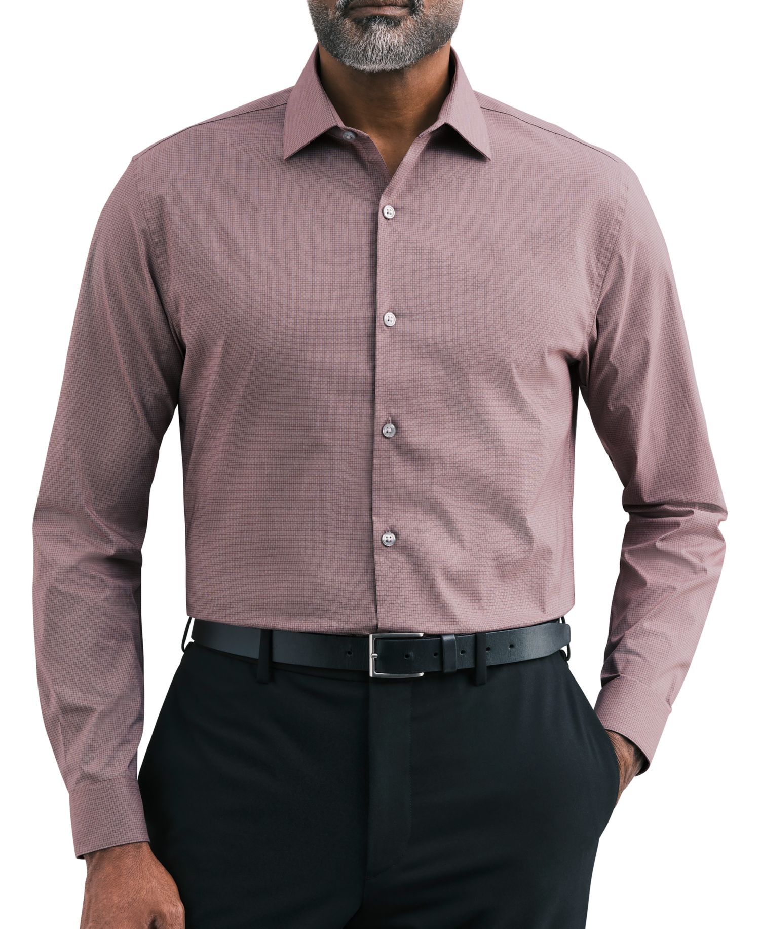 Men's Technicole Slim-Fit Dress Shirt