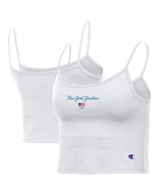 Women's New York Yankees Scoop Neck Built-in Bra Tank Top