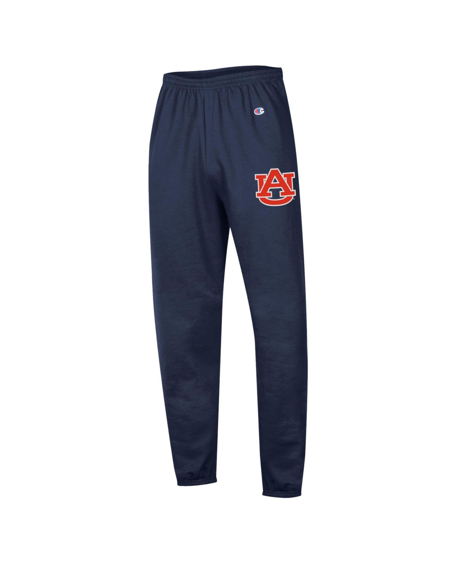 Men's Navy Auburn Tigers Powerblend Banded Fleece Sweatpants