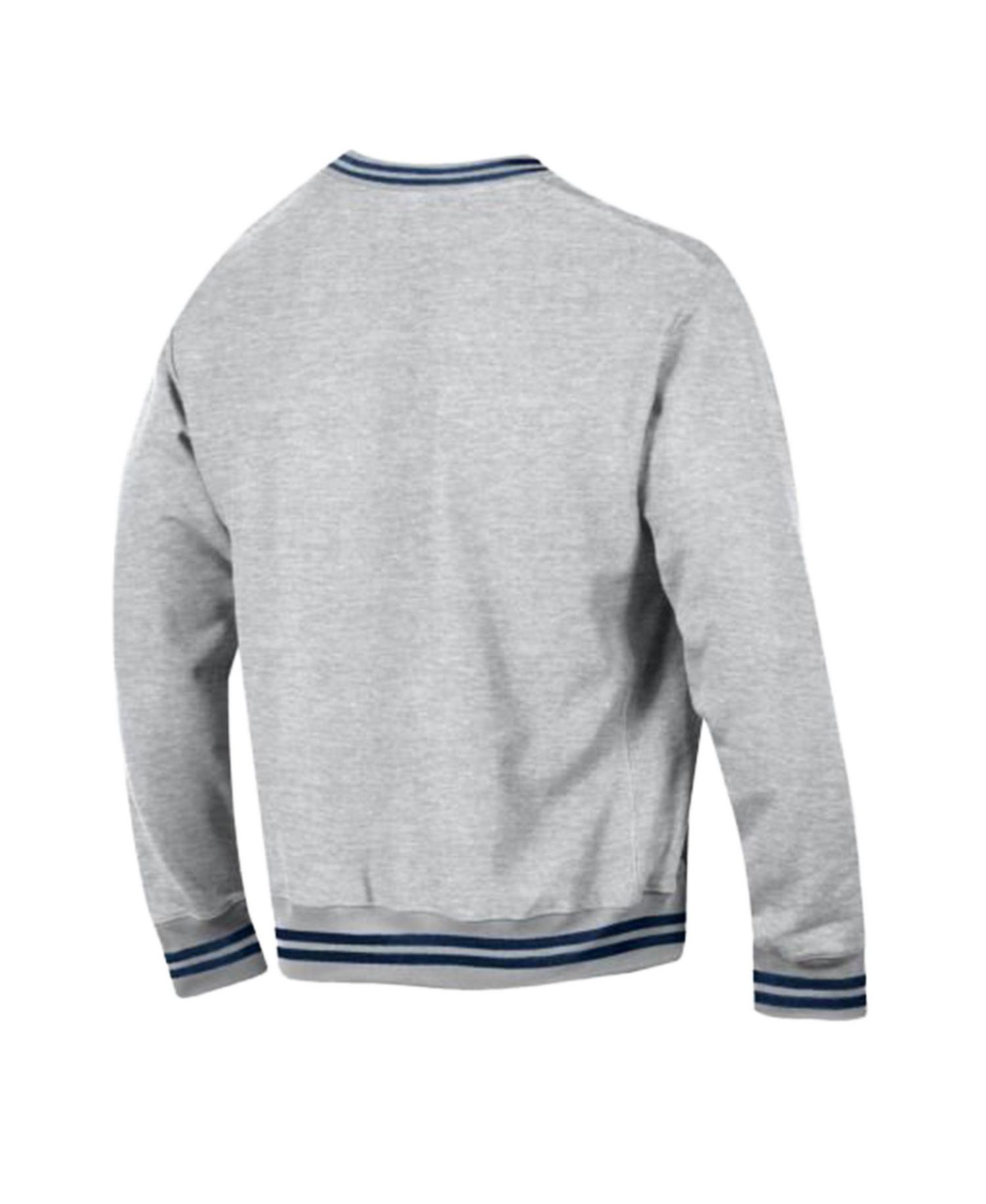Men's Denver Broncos Reverse Weave Yarn Dye Heavyweight Sweatshirt