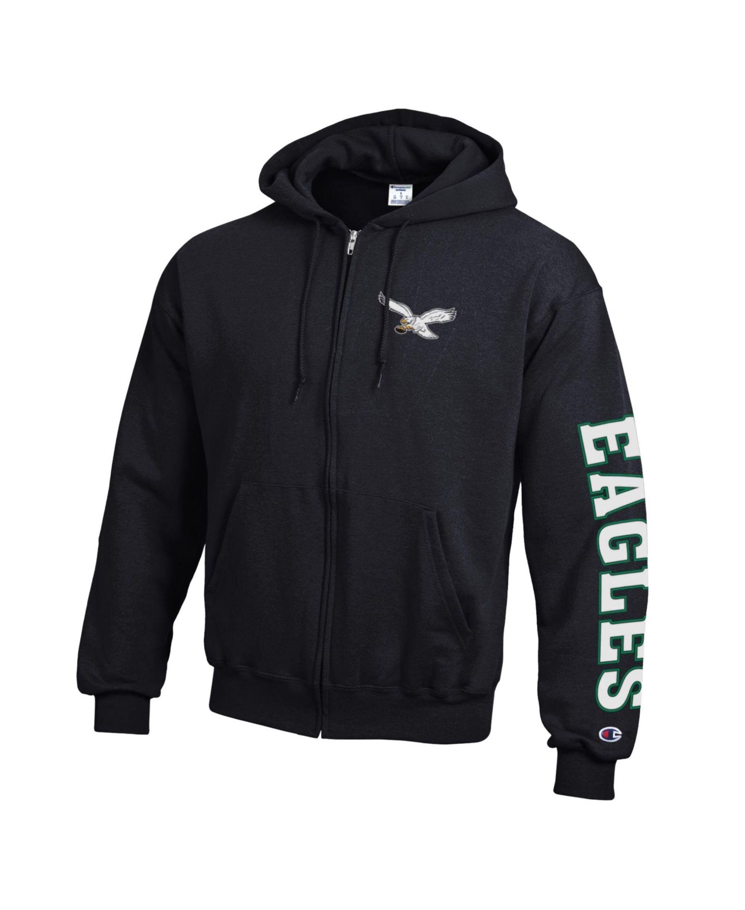 Men's Philadelphia Eagles Powerblend Full-Zip Fleece Hoodie