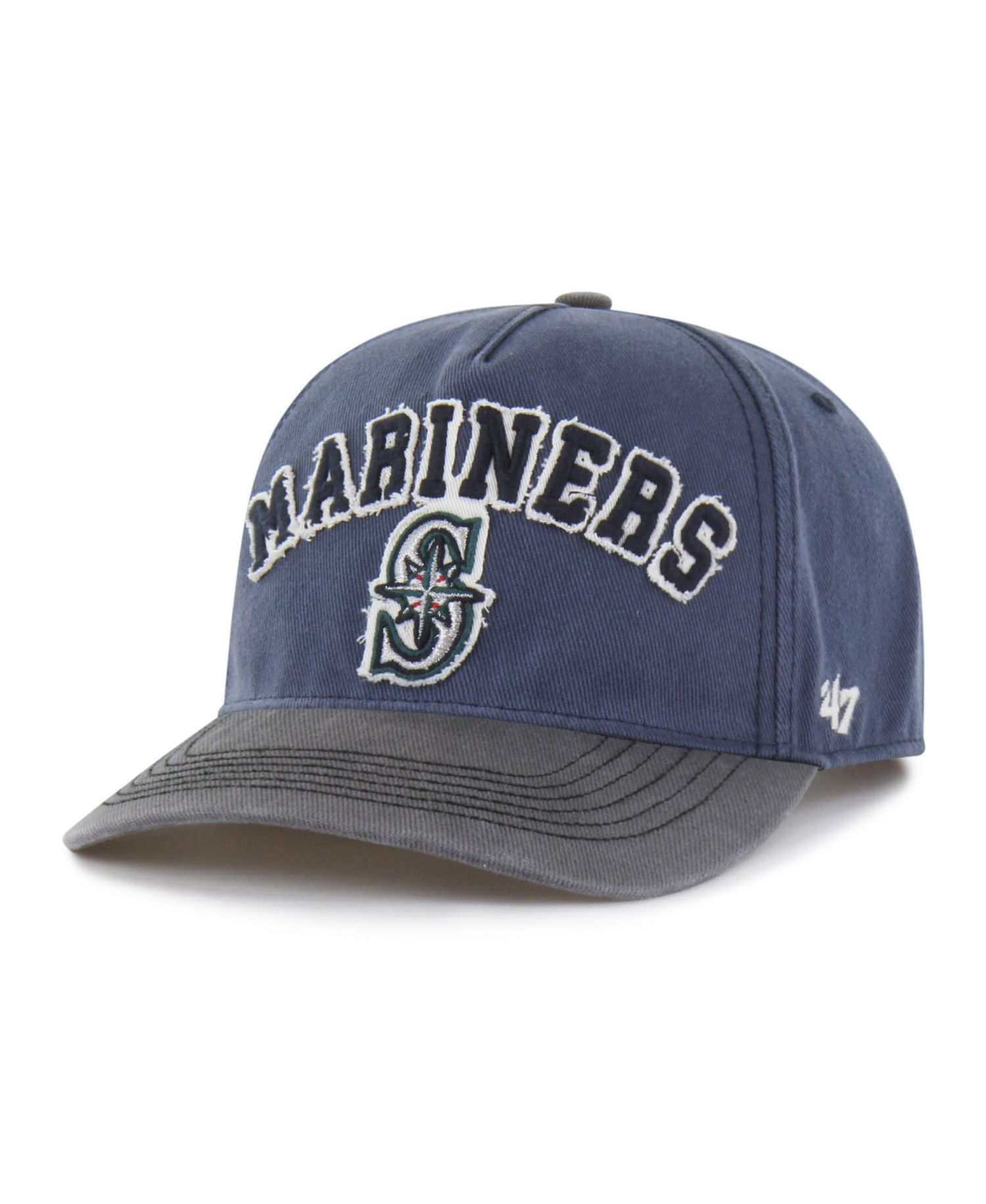 Men's Navy Seattle Mariners Calderwood Hitch Adjustable Hat