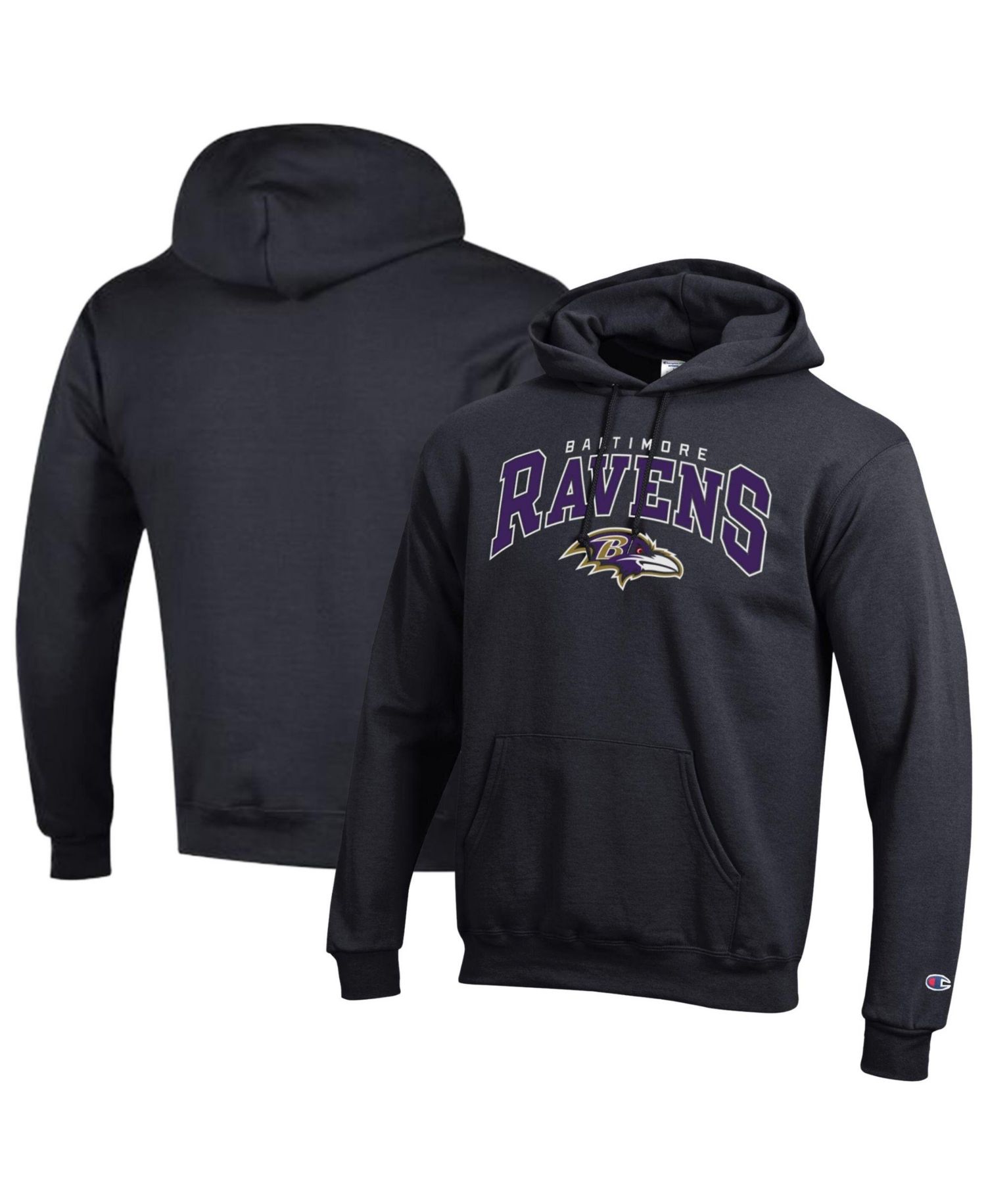 Men's Baltimore Ravens Powerblend Fleece Pullover Hoodie