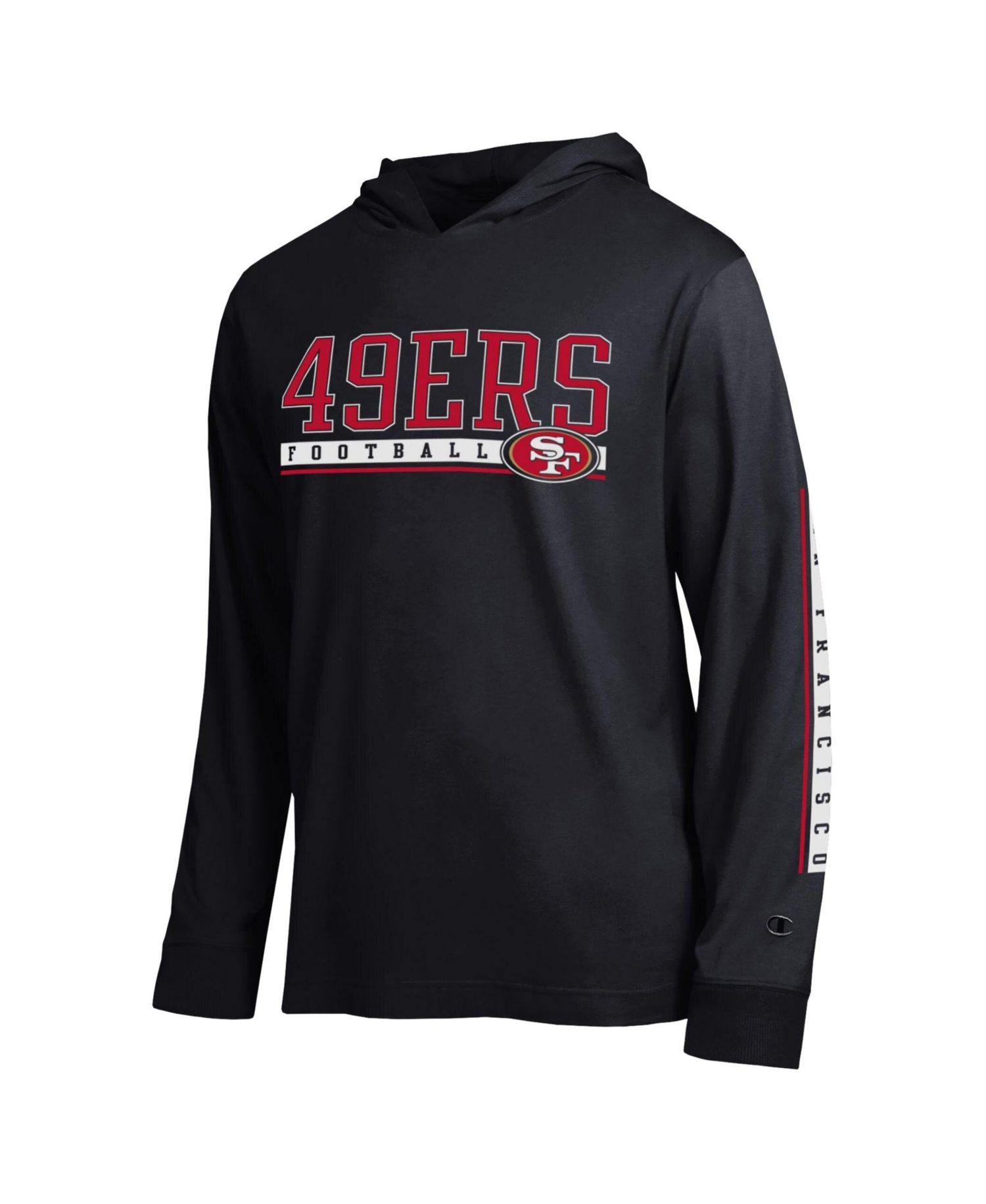 Men's Black San Francisco 49ers All Star Hooded T-Shirt