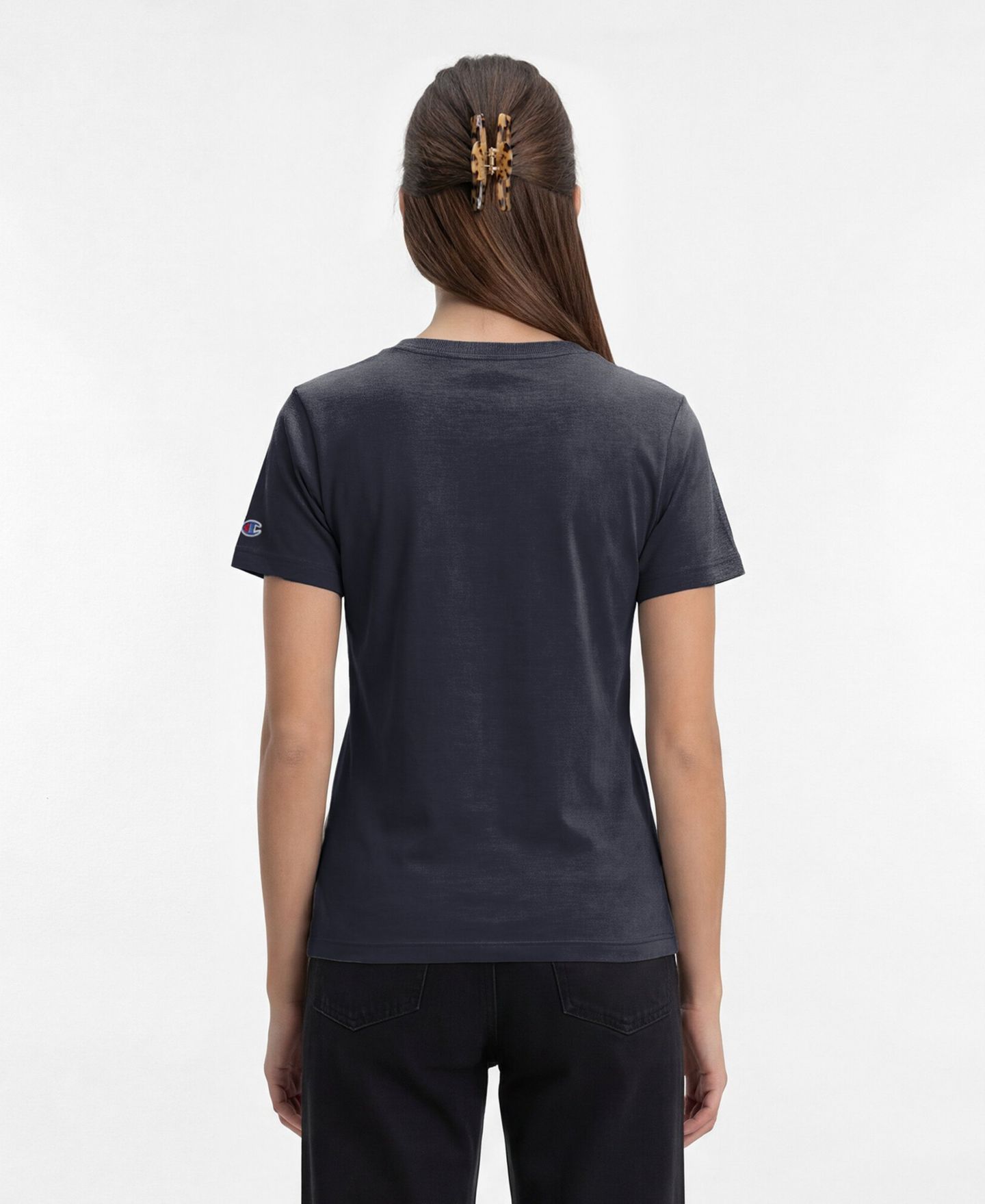 Женская футболка Champion New York Yankees Core V-Neck Classic Fit — фото 5