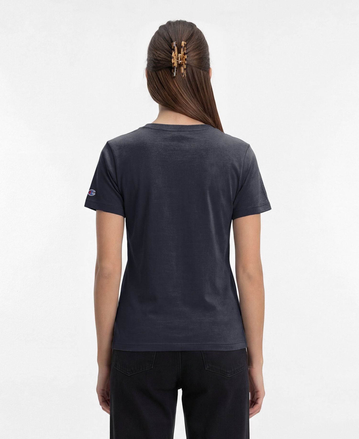 Women's New York Yankees Core V-Neck Classic Fit T-Shirt