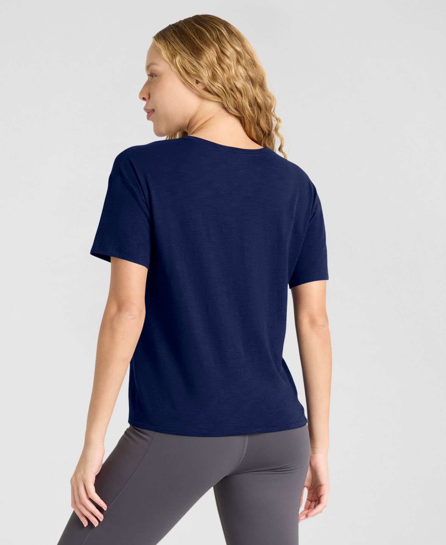 Women's Cleveland Guardians Boxy Slub Notch Neck T-Shirt