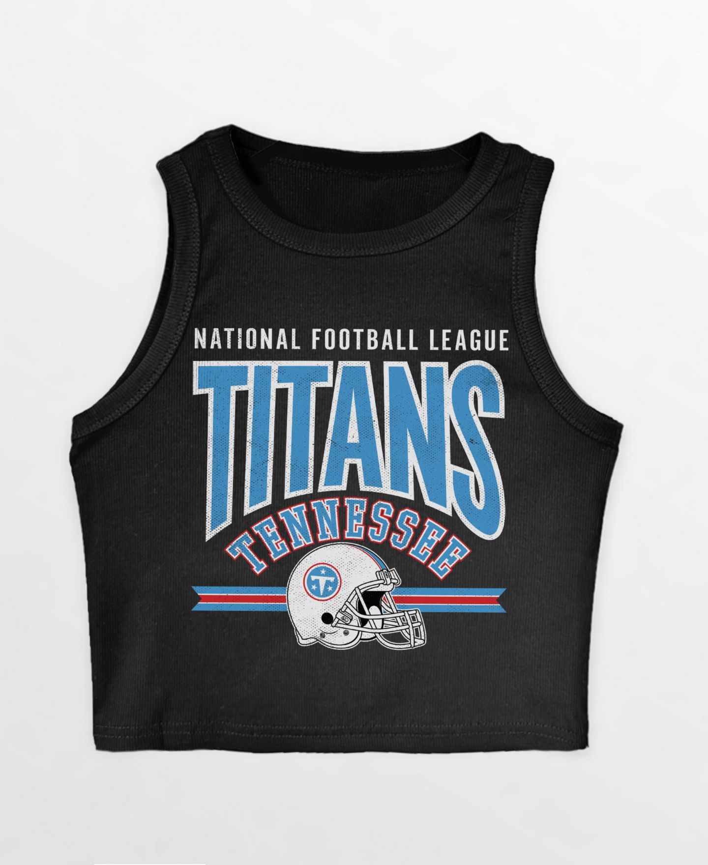 Женский топ Gameday Couture Tennessee Titans Mic Drop Essential Ribbed Crop — фото 2