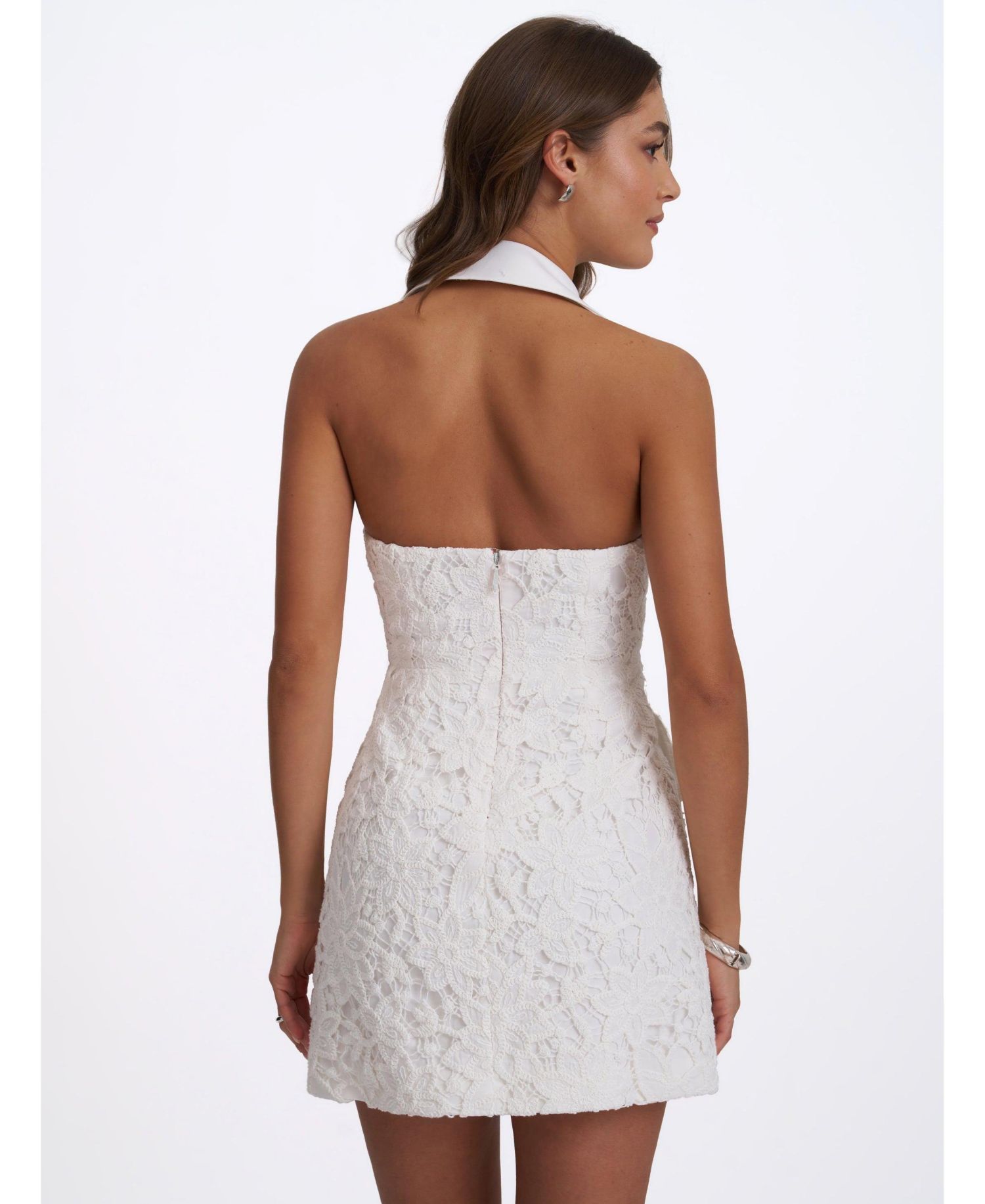 Women's Ignacia Halter A-Line Lace Dress