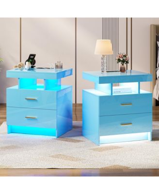 Ashten Drawer Nightstand, Set of 2