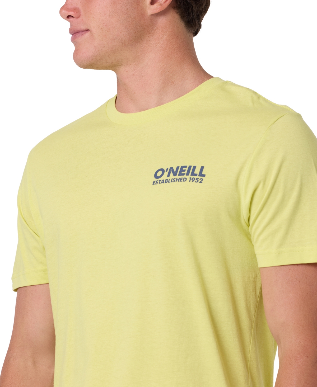 O'Neill Men's Livin' For Adventure Palm Tree Graphic T-Shirt