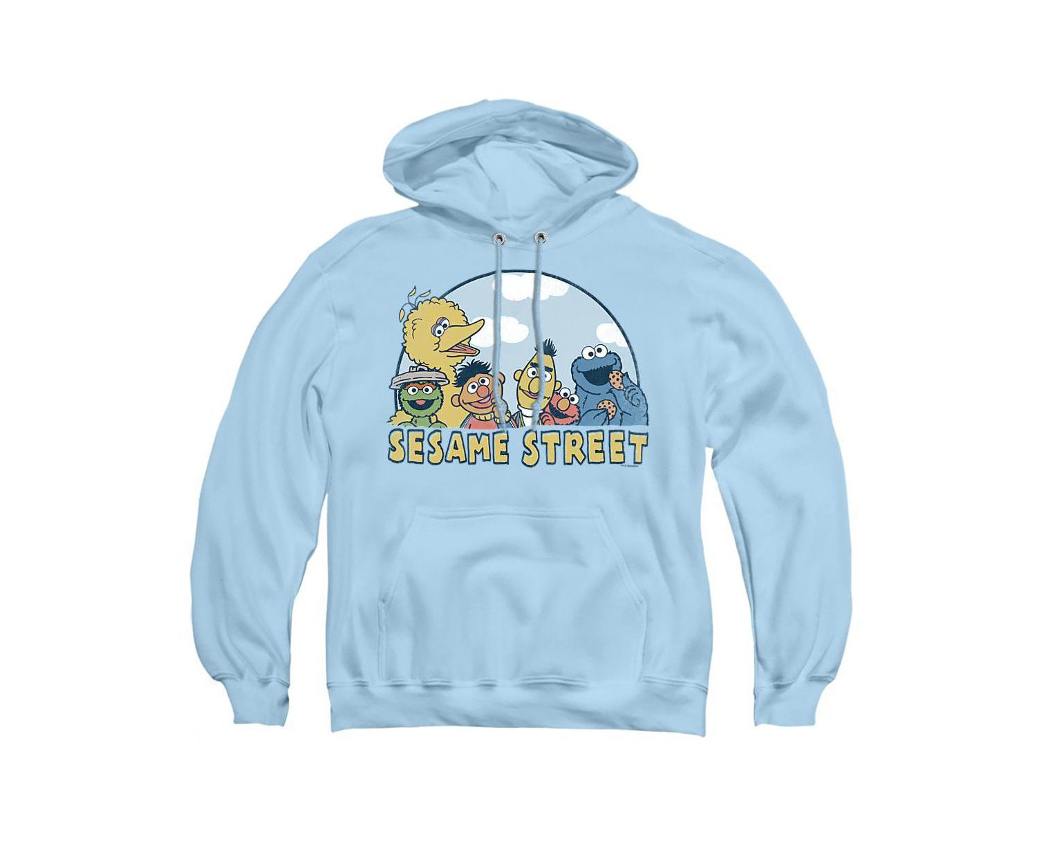 Men's Graphic Kangaroo-Pocket Hoodie