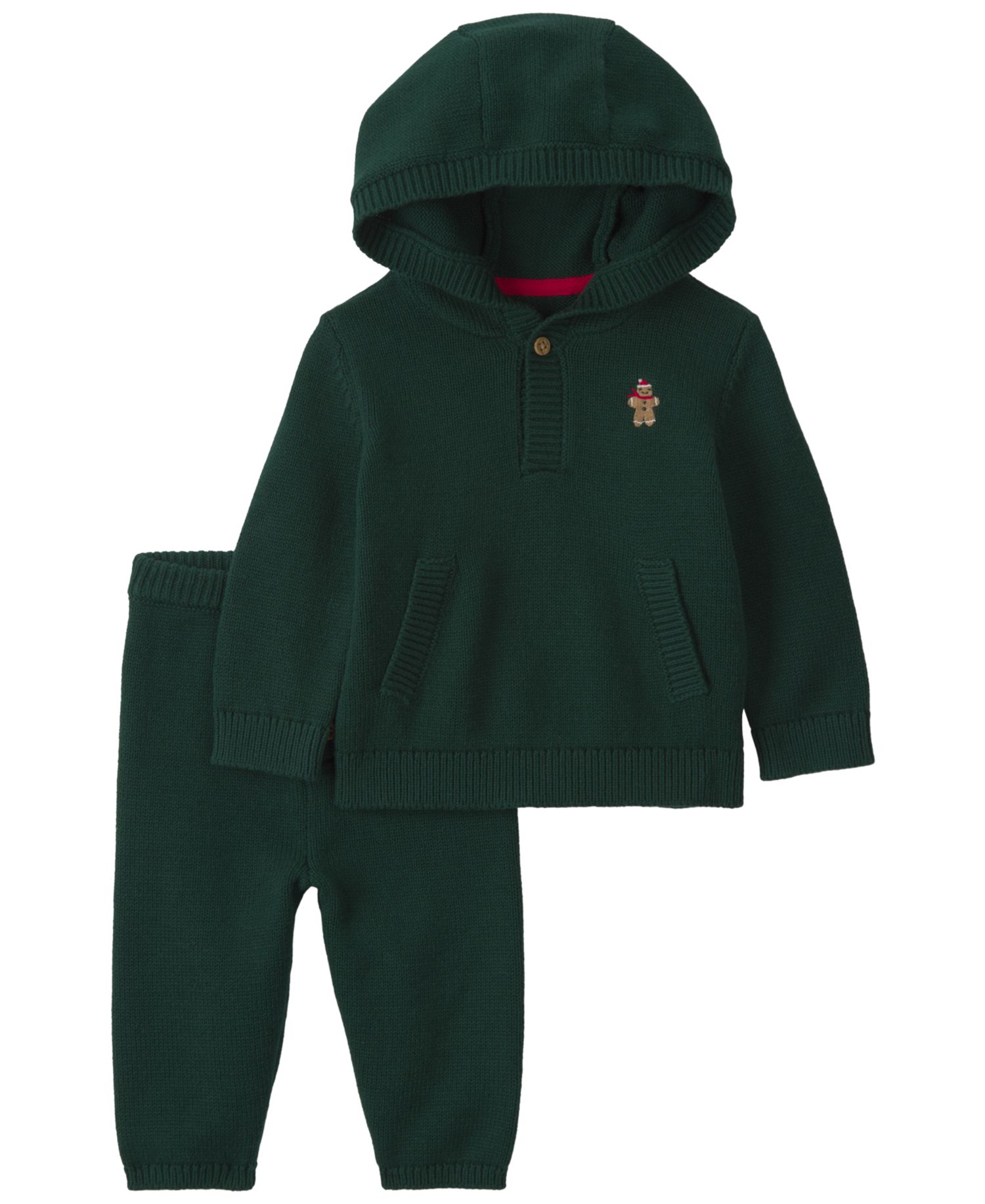 Baby Boys' Gingerbread Top and Pants, 2-Piece Set