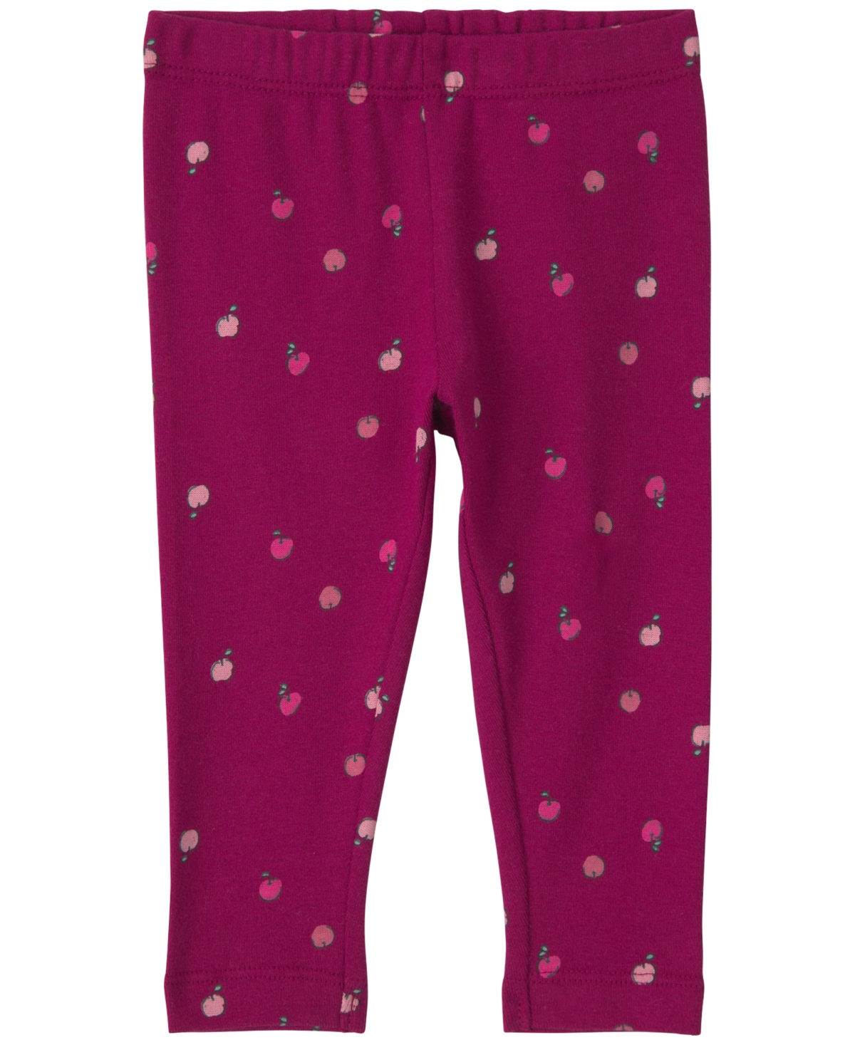 Carter's Baby Girls' Apple Long-Sleeve Bodysuits and Pants, 3-Piece Set