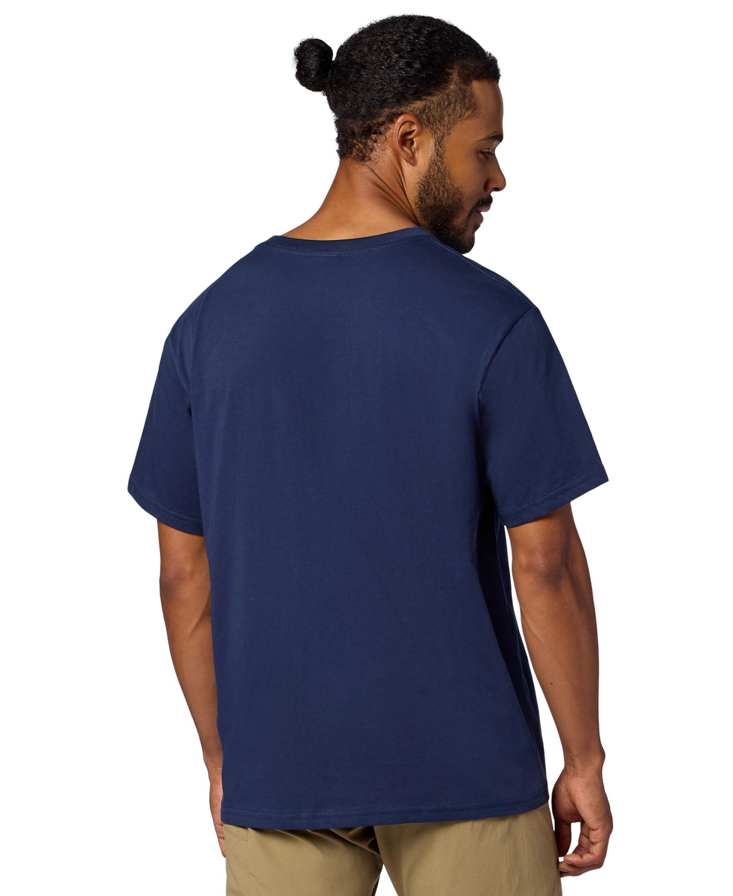 Мужская футболка Marmot Coastal Graphic Cotton-Blend Regular-Fit, цвет: Тёмно-синий — фото 3