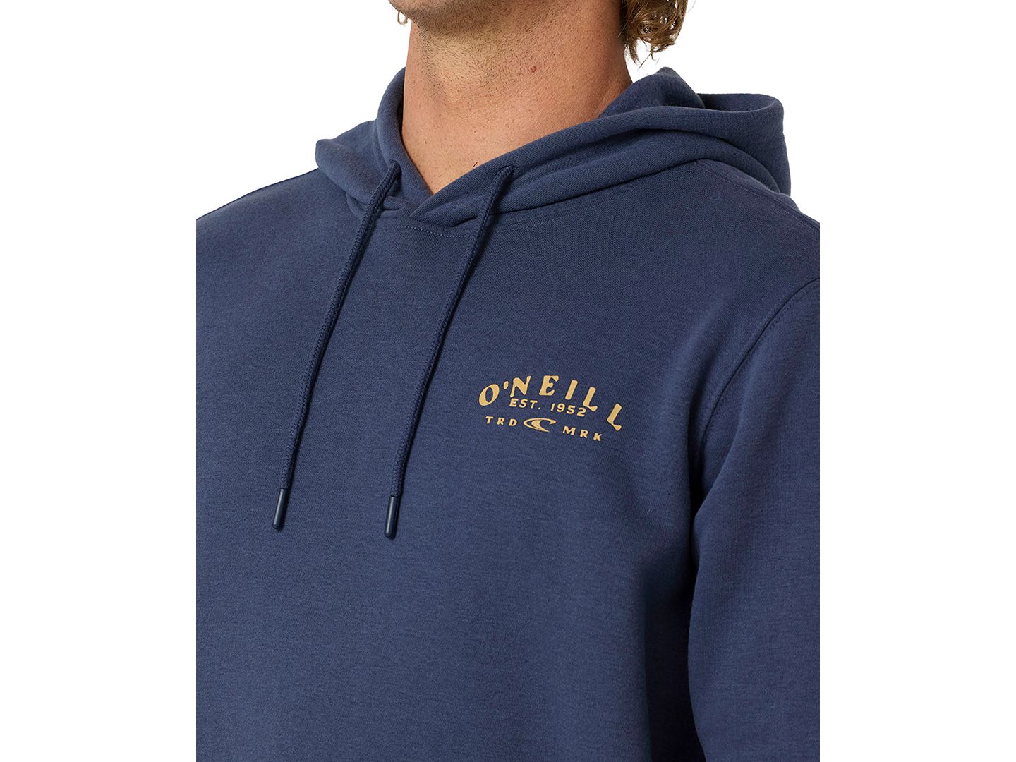 Мужское худи O'Neill Big Tuna Pullover Graphic, цвет: Тёмно-синий — фото 4