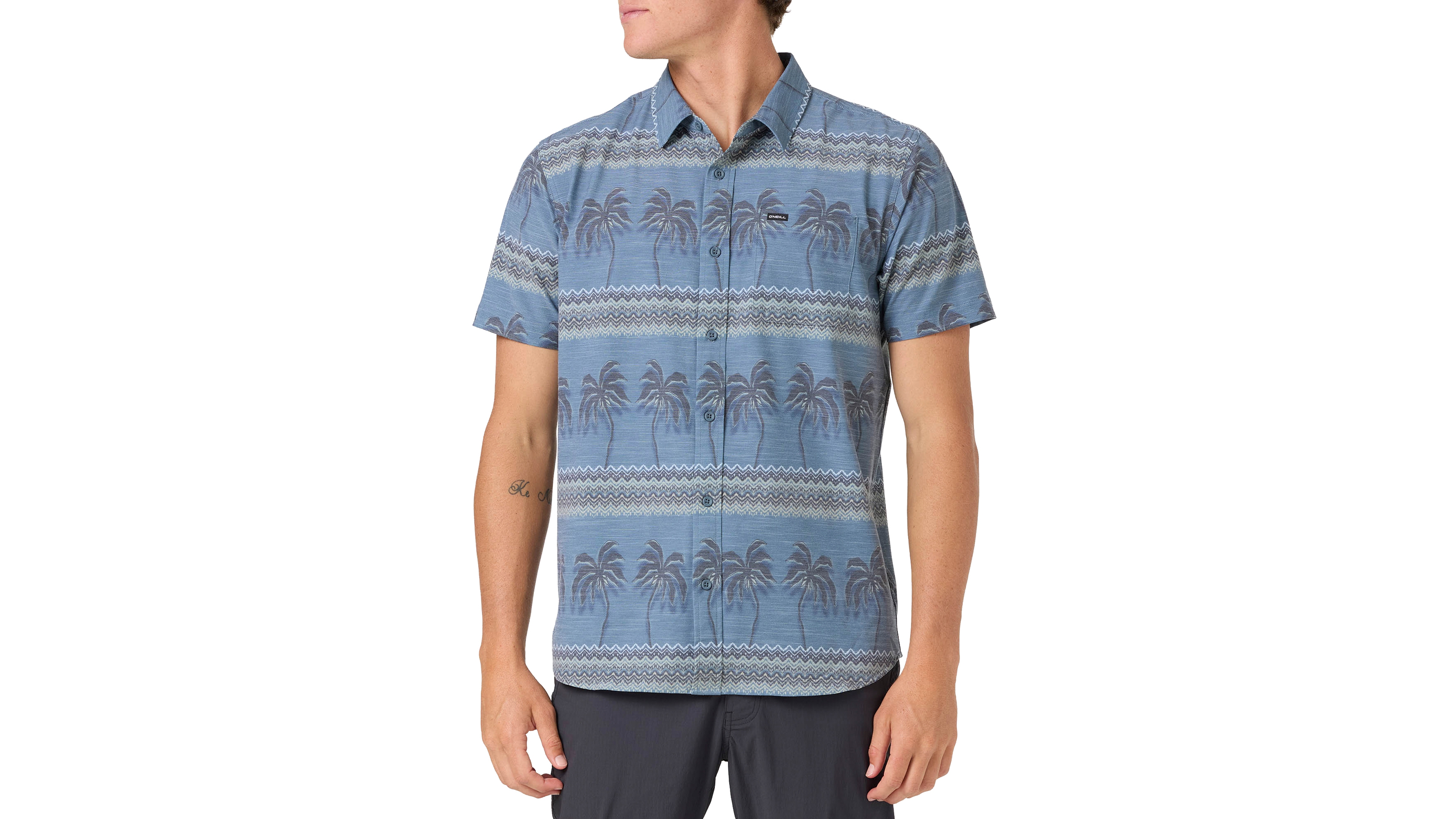 O'Neill Men's Printed Short-Sleeve Shirt