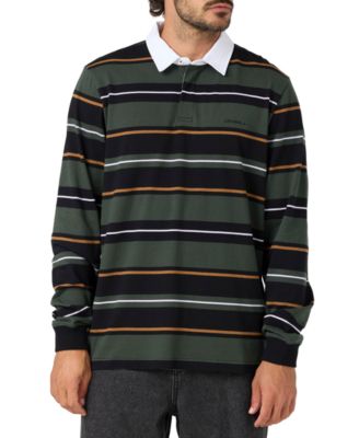 Men's Tickets Long-Sleeve Stripe Rugby Shirt