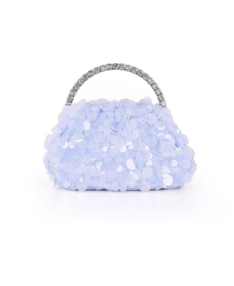 Женский клатч Jewel Badgley Mischka Noa Mix Sequin Ombre Pouch Clutch, цвет: Синий