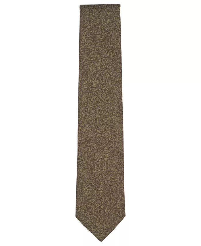 Men's Cottage Paisley Pattern Classic Tie - thumbnail 5