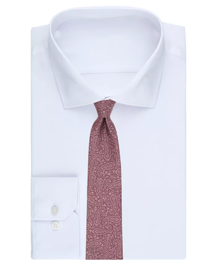 Men's Cottage Paisley Pattern Classic Tie - thumbnail 3
