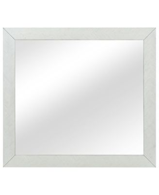 Matrix Beveled 38" Glass Bedroom Mirror